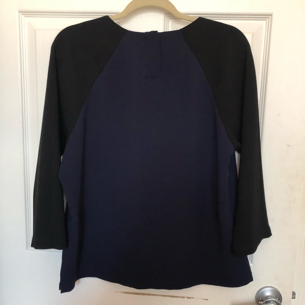 J CREW Color Block Raglan - Picture 3 of 3